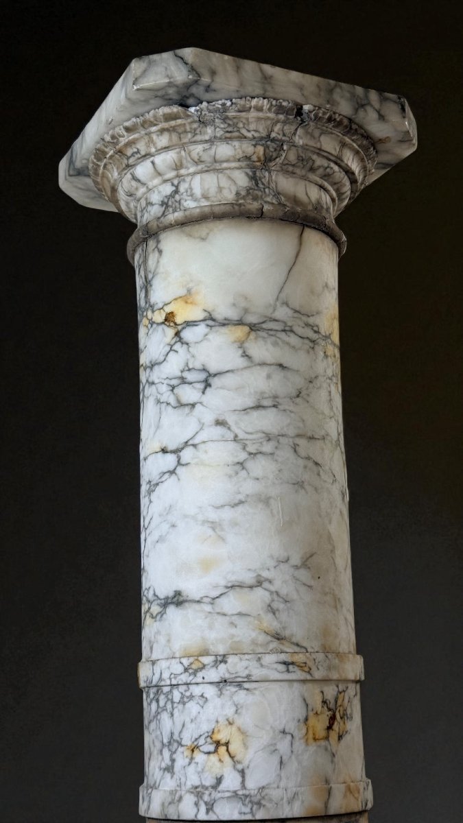 Capitello in Marmo Arabescato -photo-5