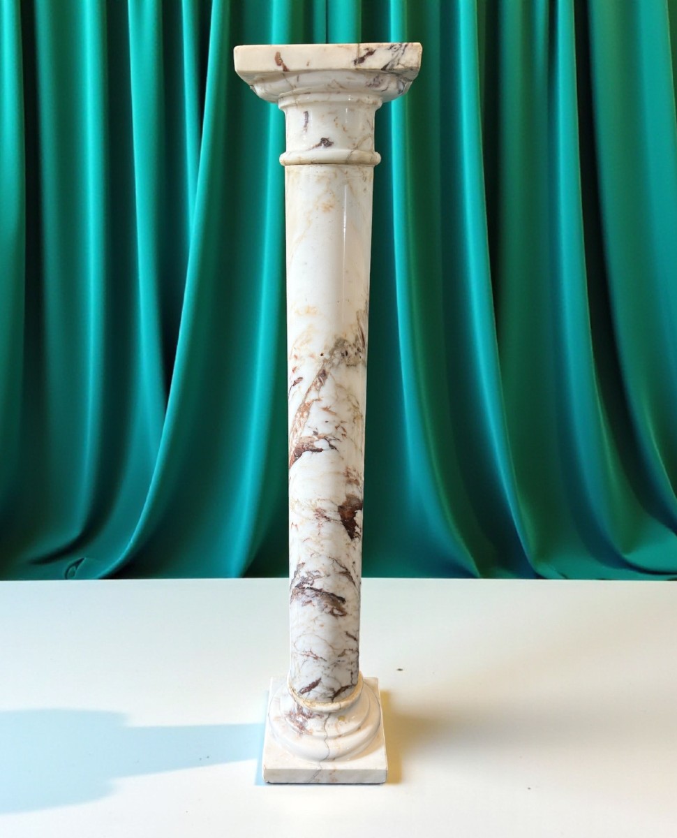 Colonna in Marmo Fior di Pesco 