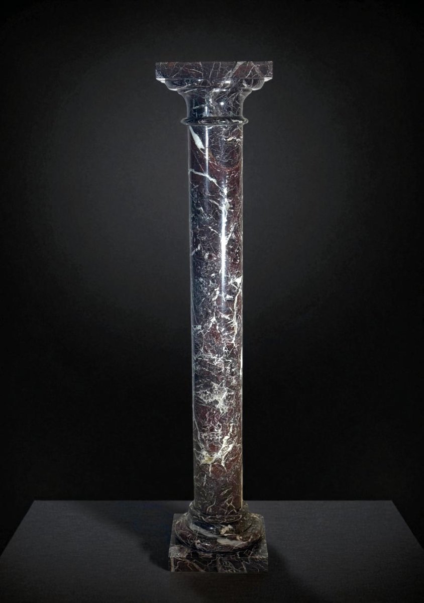 Colonna Marmo Rosso Scuro -photo-3