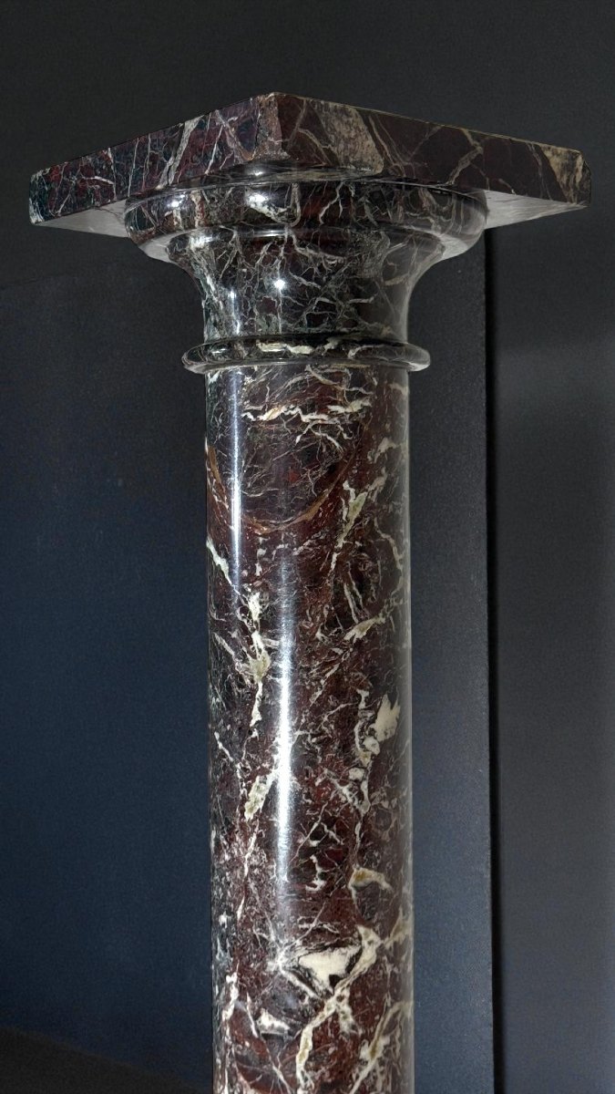 Colonna Marmo Rosso Scuro -photo-4