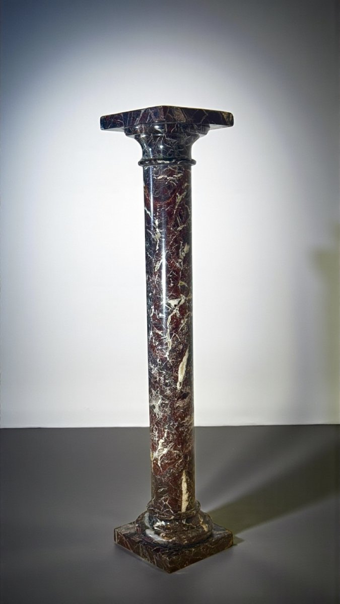 Colonna Marmo Rosso Scuro -photo-2