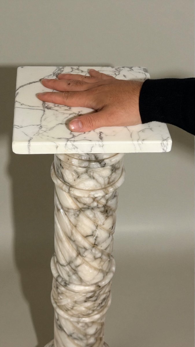 Colonna in Marmo Arabescato -photo-3