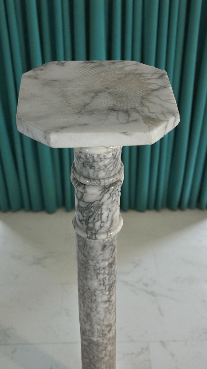 Colonna Marmo Arabescato -photo-2