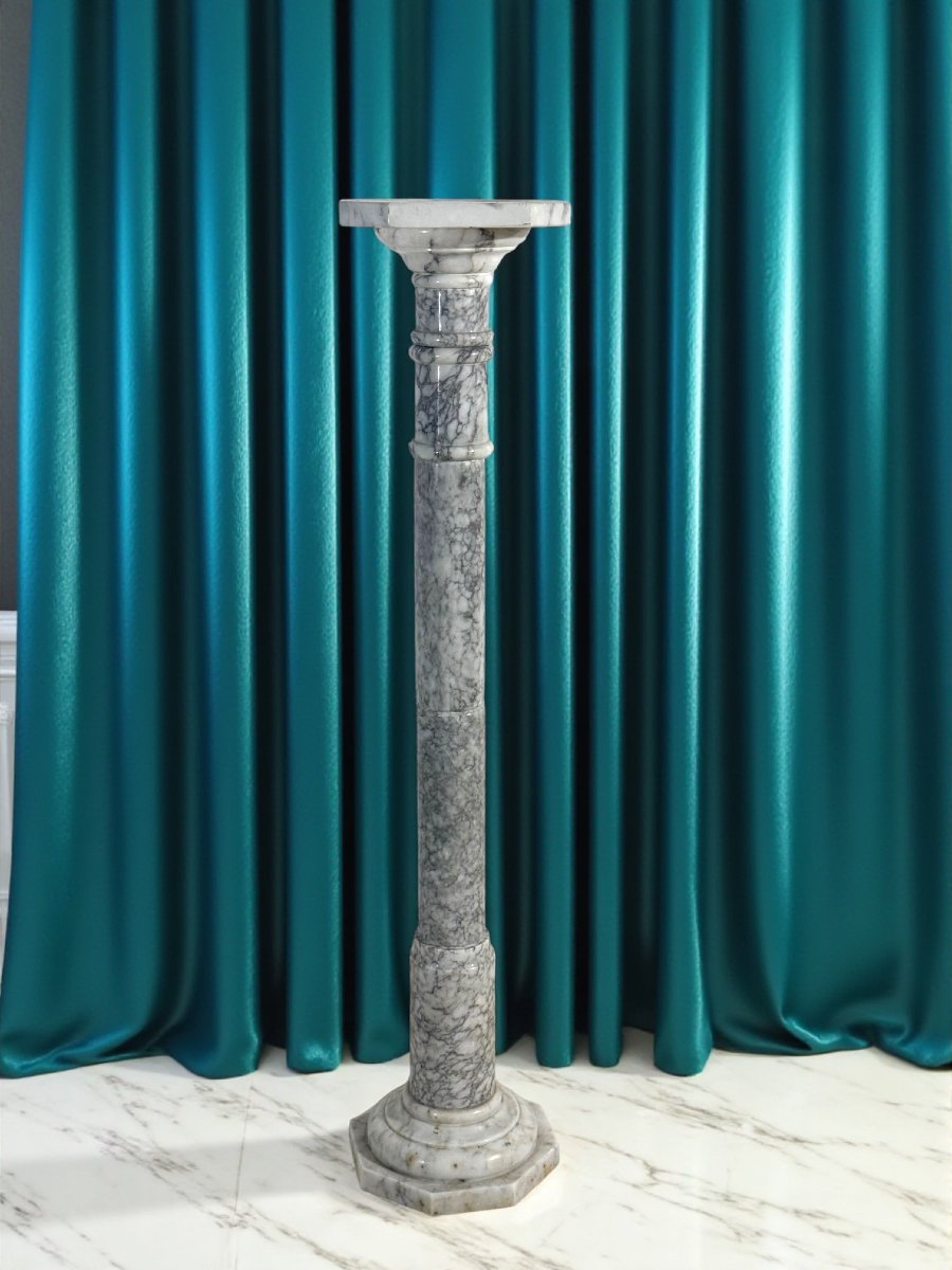 Colonna Marmo Arabescato -photo-4