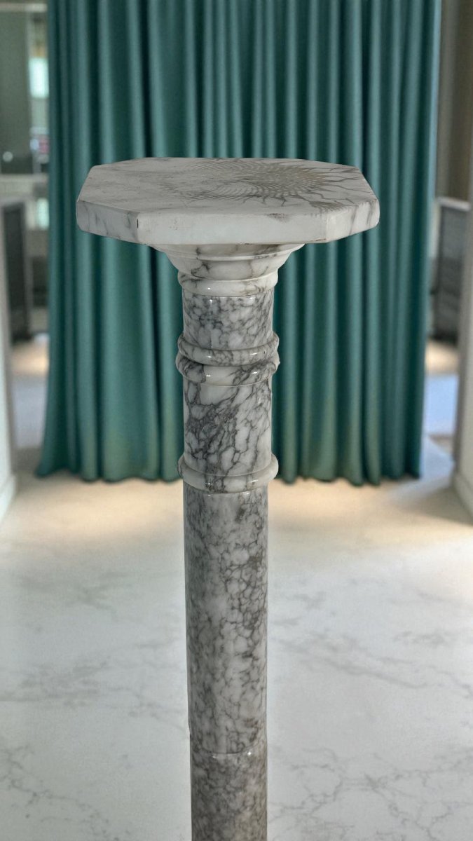Colonna Marmo Arabescato -photo-5