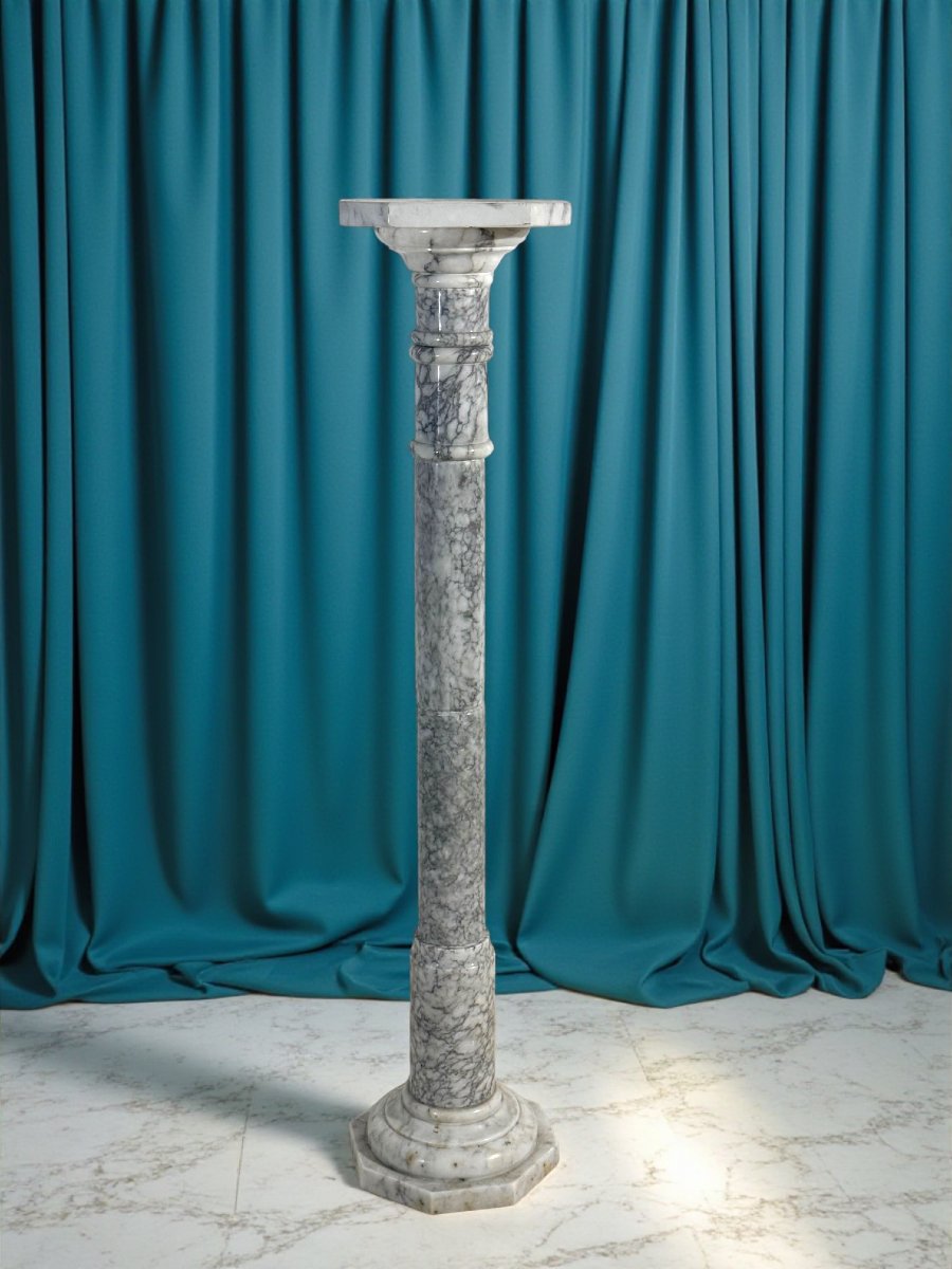 Colonna Marmo Arabescato -photo-8