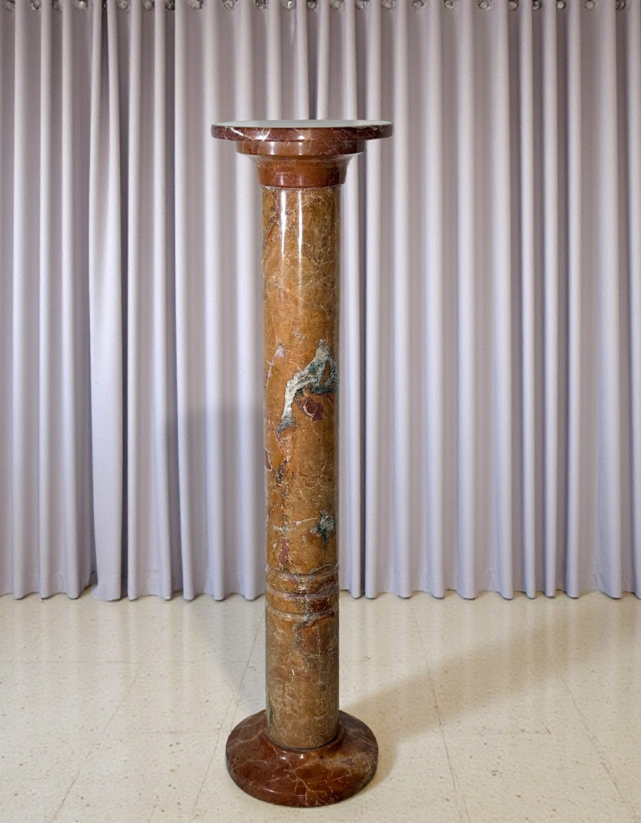 Colonna in Marmo Rosso Verona