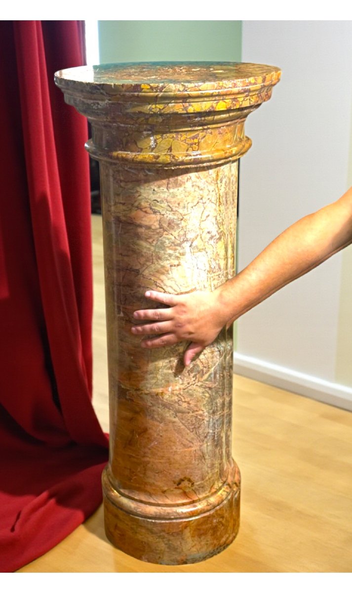 Colonna in Marmo Brecciato -photo-2