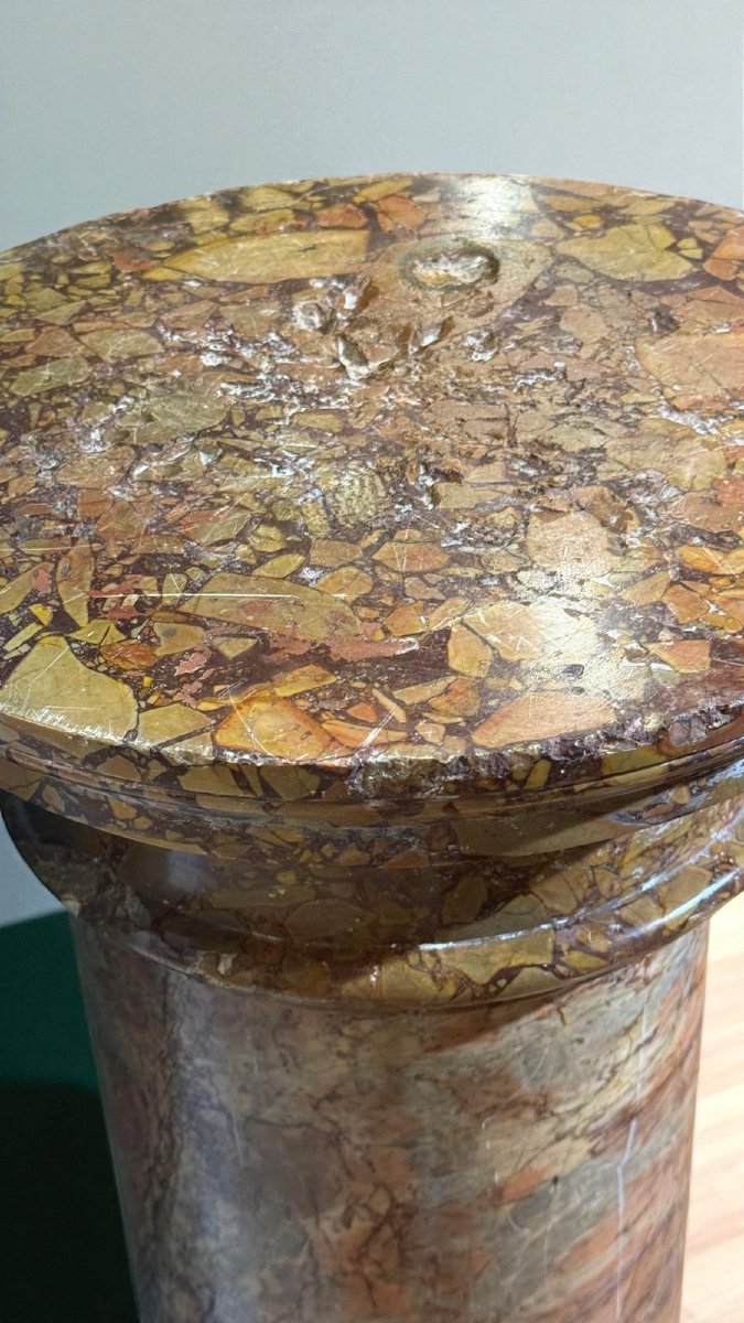 Colonna in Marmo Brecciato -photo-1