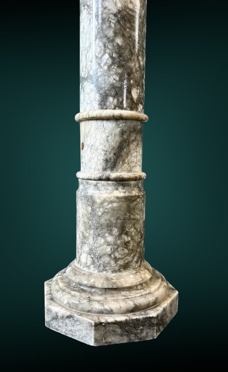 Colonna in Marmo Arabescato -photo-1