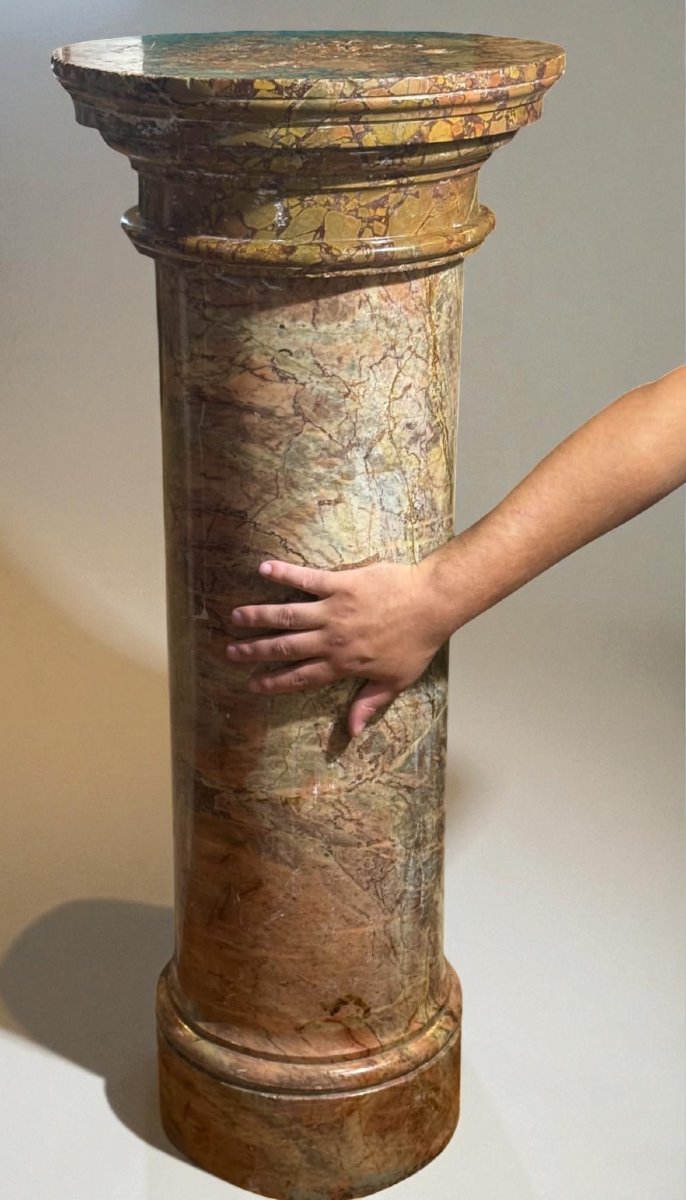 Colonna in Marmo Brecciato -photo-3