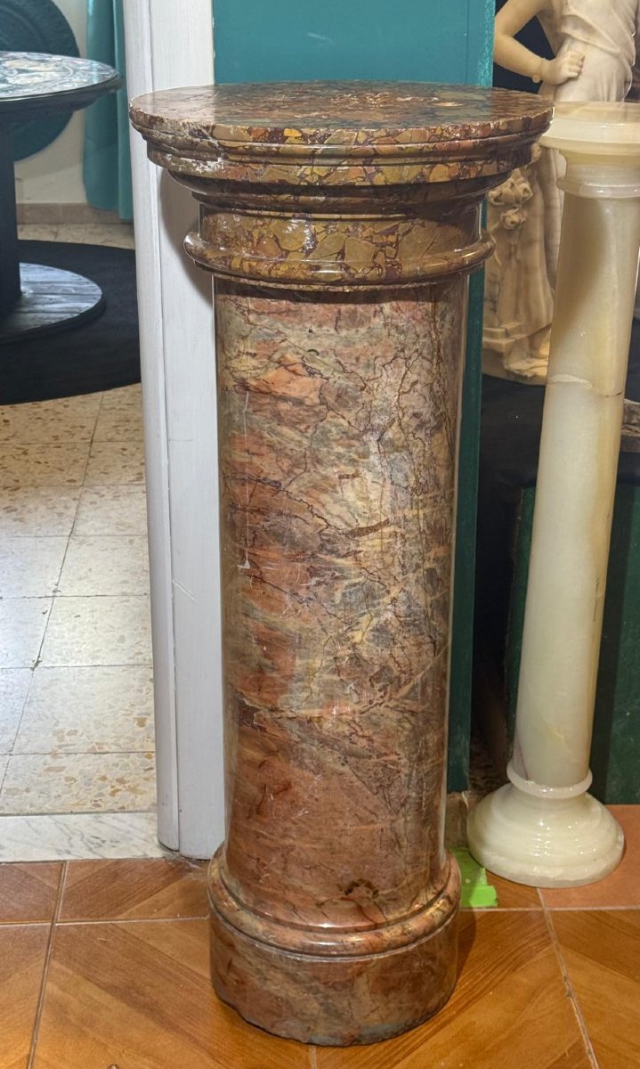 Colonna in Marmo Brecciato -photo-6