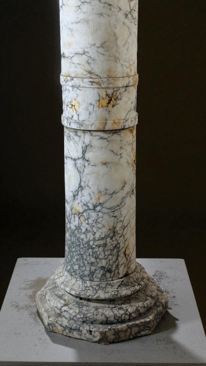 Capitello in Marmo Arabescato -photo-2