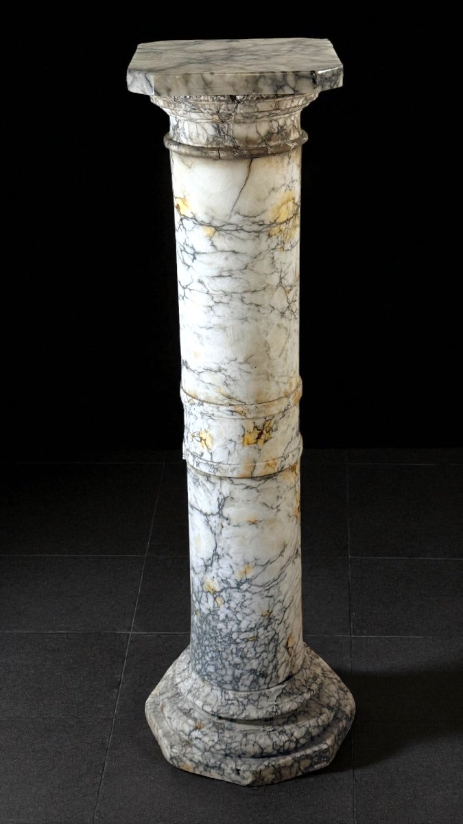 Capitello in Marmo Arabescato -photo-3