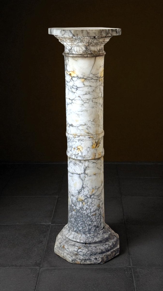 Capitello in Marmo Arabescato -photo-8