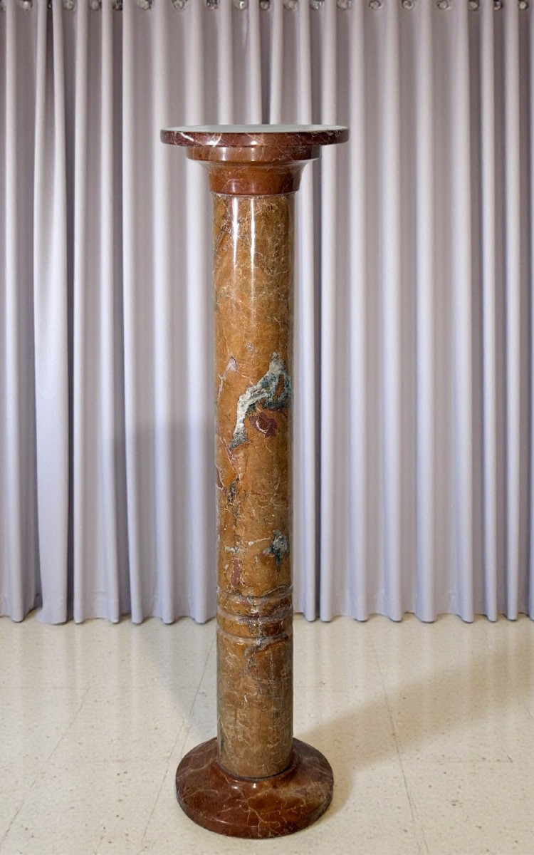 Colonna in Marmo Rosso Verona