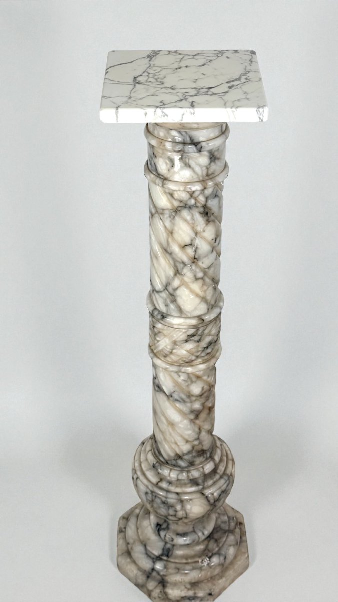 Colonna in Marmo Arabescato -photo-1