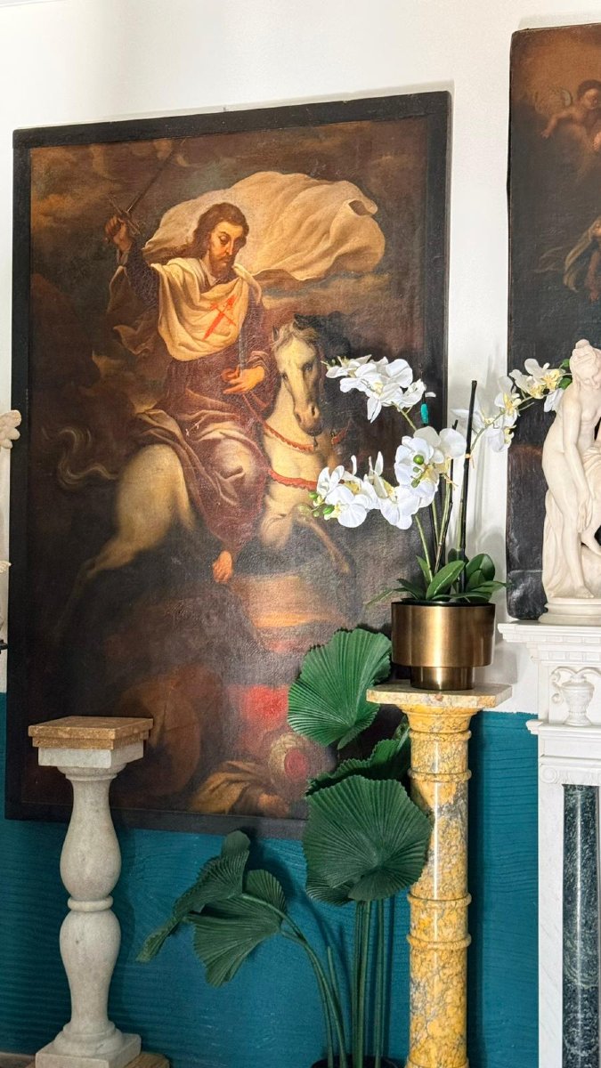 Dipinto San Giacomo il Maggiore a Cavallo XVII-photo-4