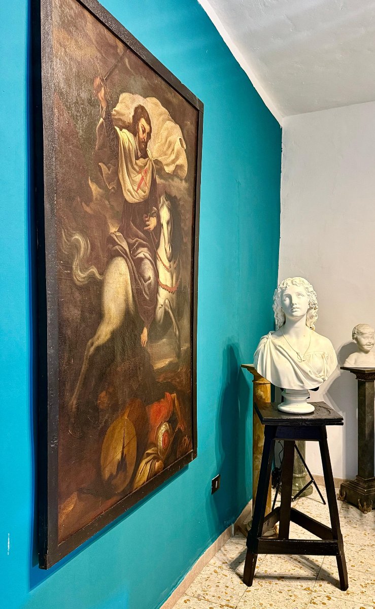 Dipinto San Giacomo il Maggiore a Cavallo XVII-photo-6