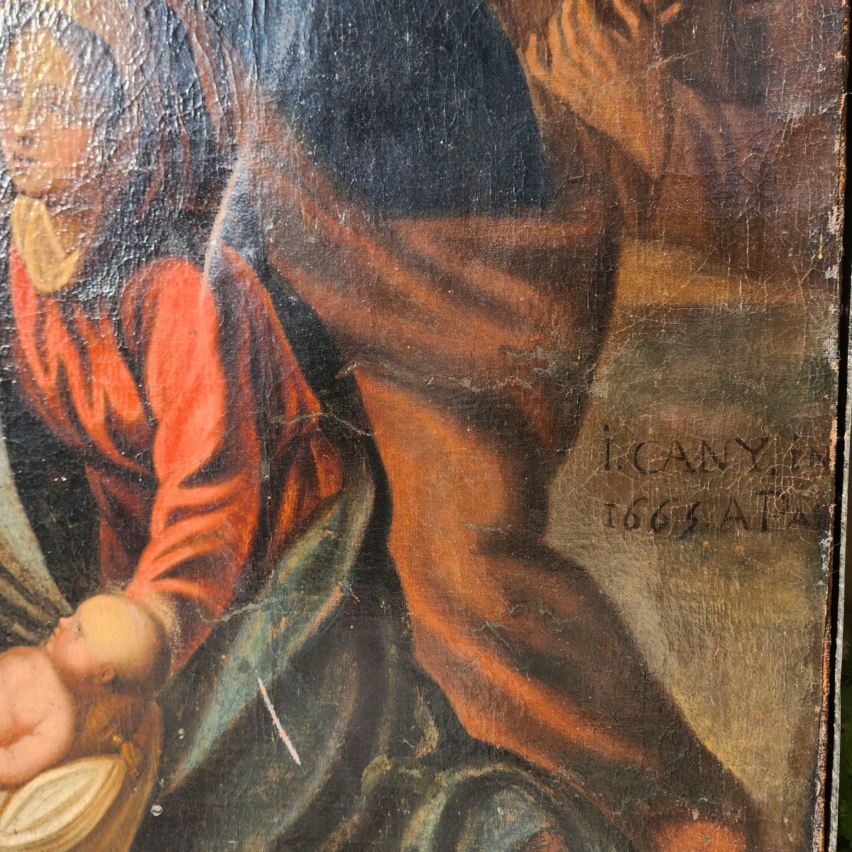 Dipinto raffigurante la Natività XVII-photo-2