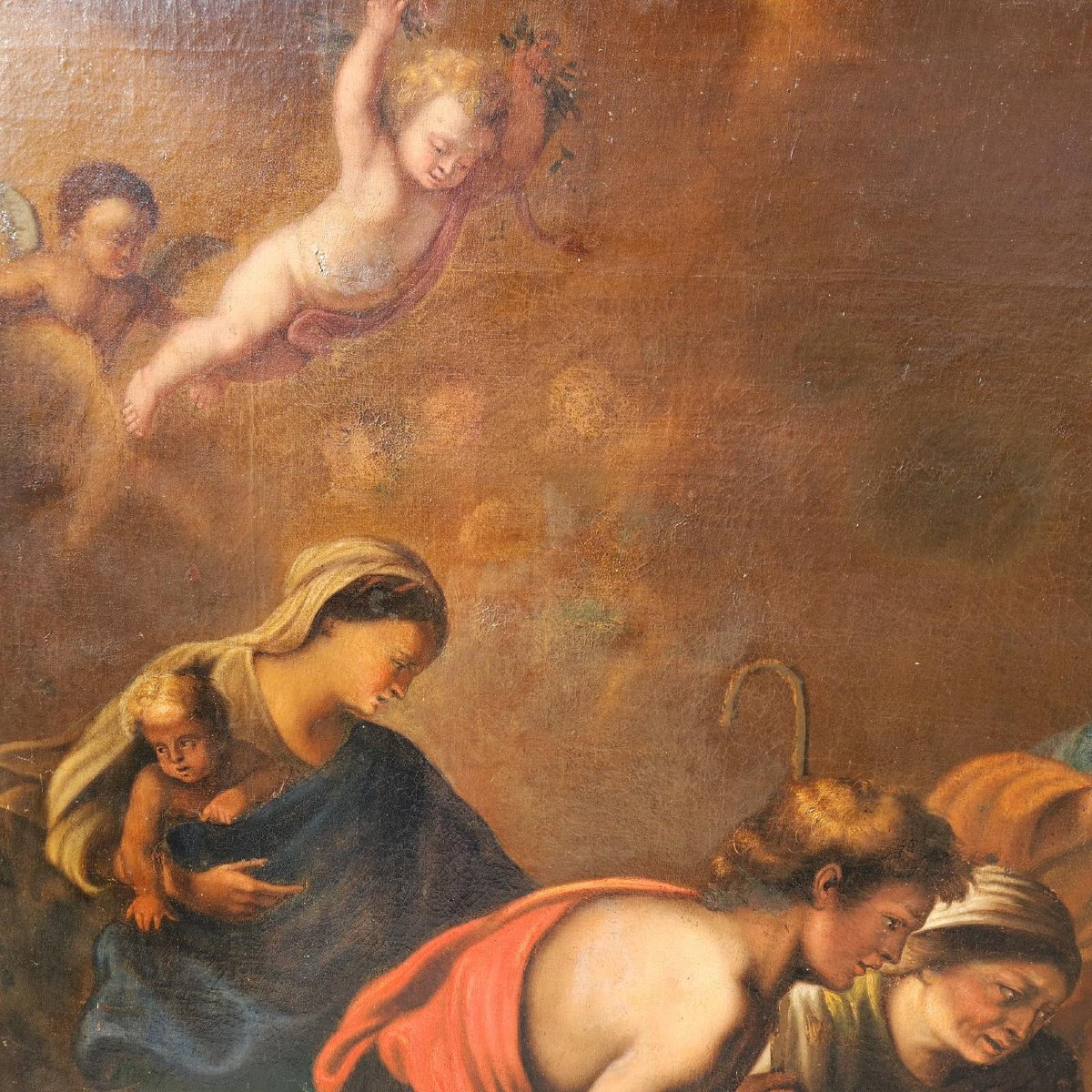 Dipinto raffigurante la Natività XVII-photo-5