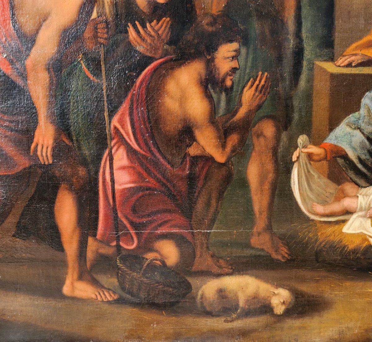 Dipinto raffigurante la Natività XVII-photo-6