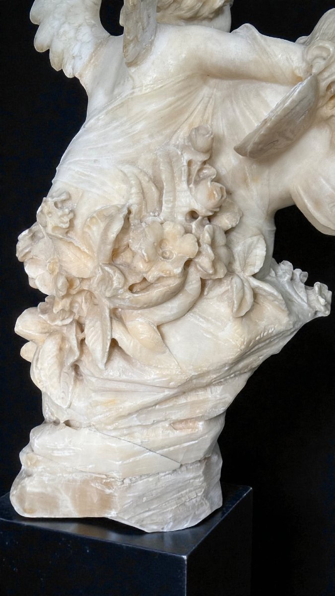 Statua raffigurante una coppia di Cherubini -photo-4