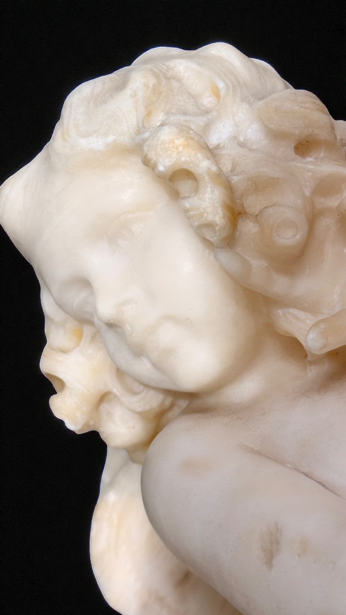 Statua raffigurante una coppia di Cherubini -photo-5