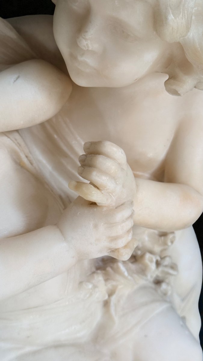 Statua raffigurante una coppia di Cherubini -photo-8