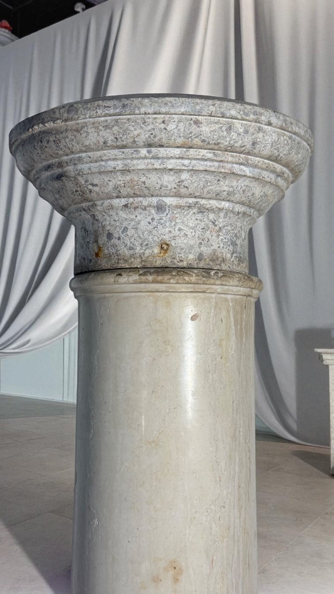 Capitello/Colonna in Marmo -photo-6
