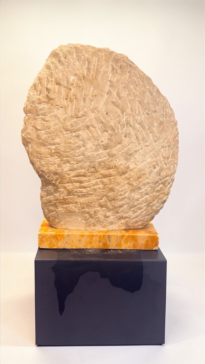 Rilievo raffigurante Dante e Beatrice in Marmo -photo-1