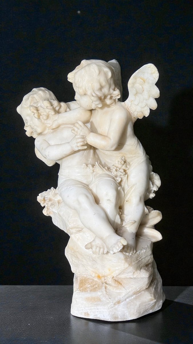 Statua coppia di Cherubini -photo-3