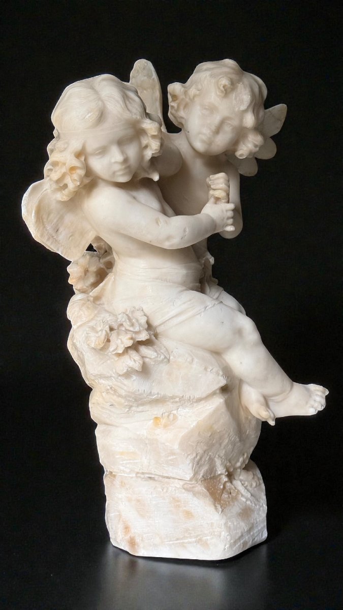 Statua coppia di Cherubini -photo-4