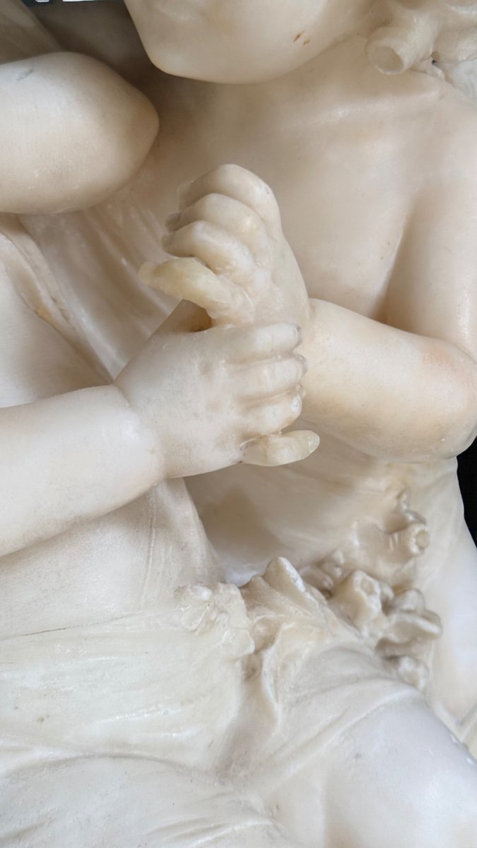 Statua coppia di Cherubini -photo-7