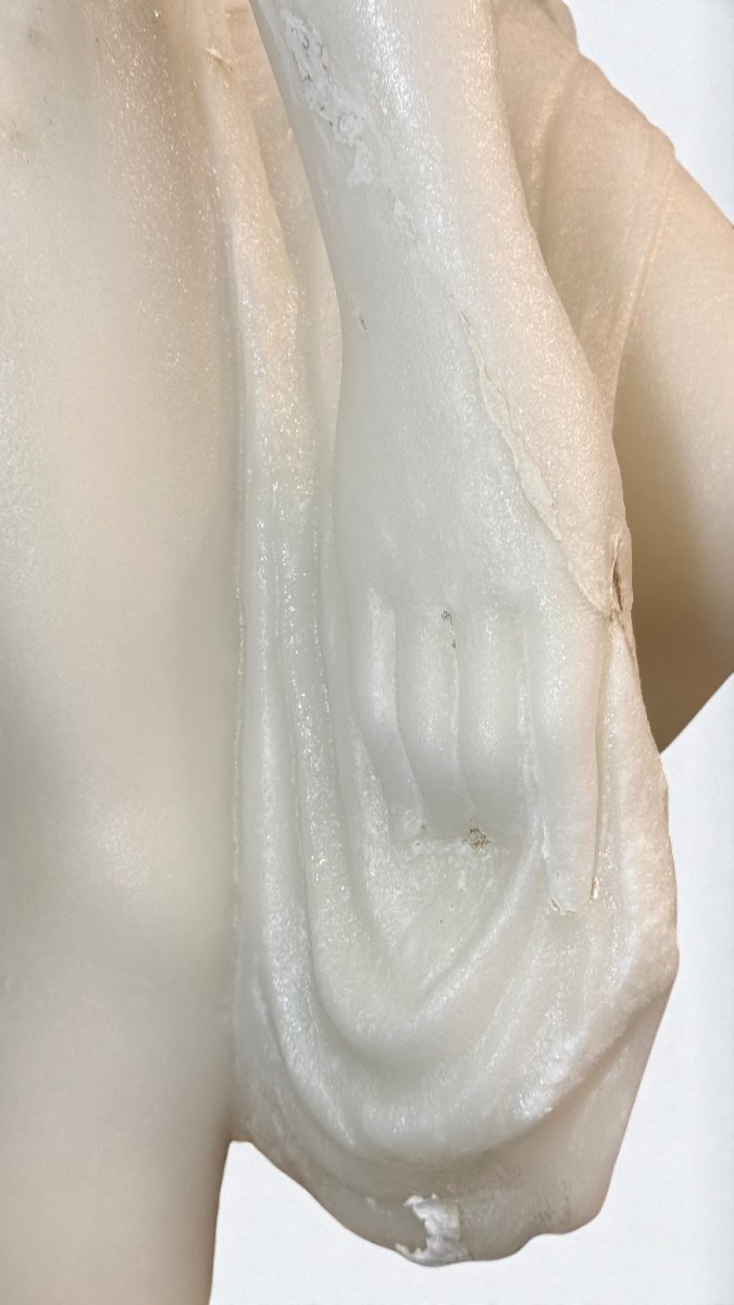 Statua raffigurante una Bagnante nuda, Marmo -photo-1