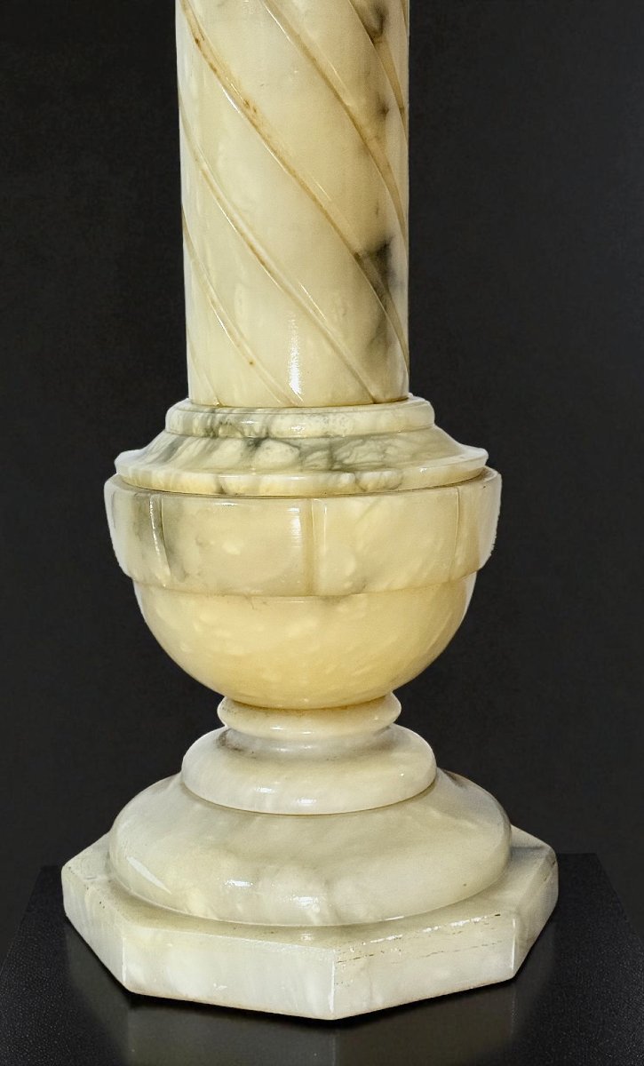 Colonna in Marmo Giallo Arabescato -photo-2