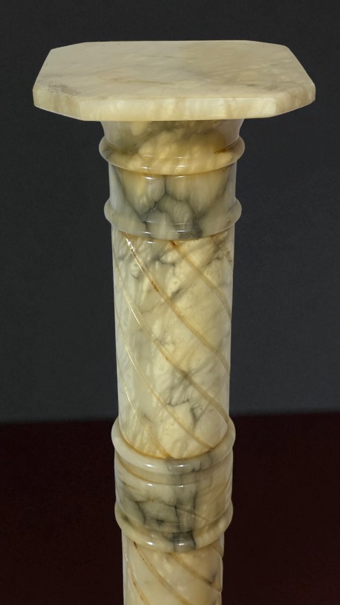 Colonna in Marmo Giallo Arabescato -photo-5