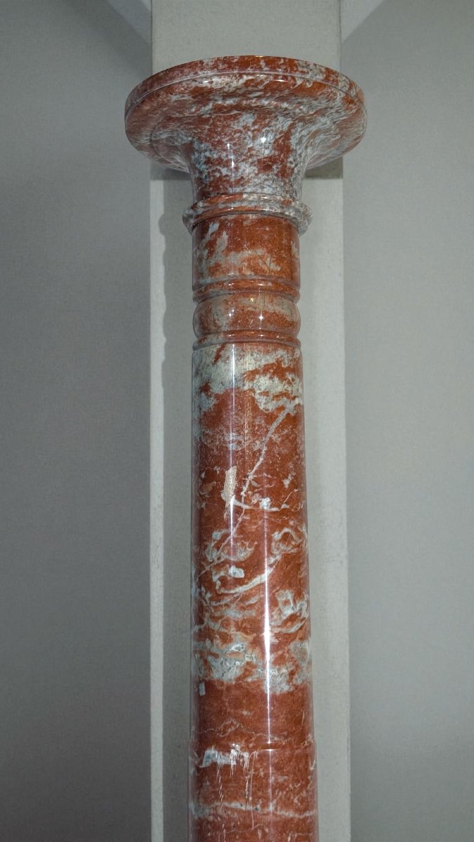 Colonna in Marmo Rosso-photo-2