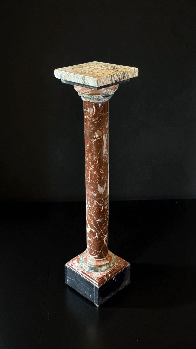 Colonna in Marmo Rosso di Verona -photo-3