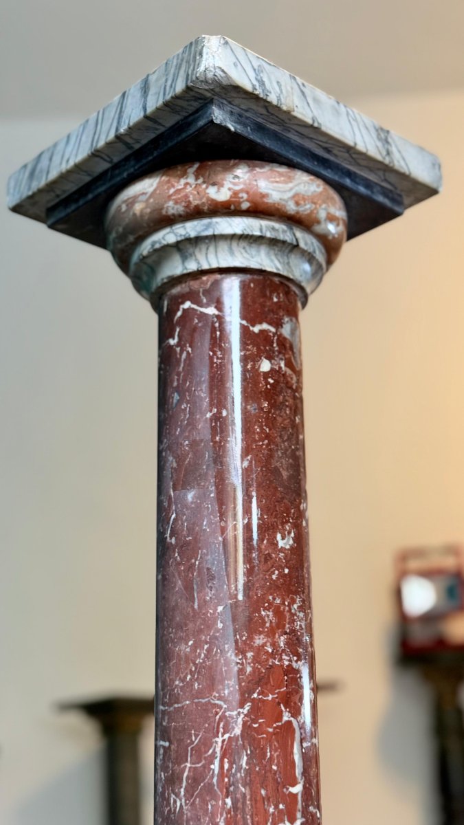 Colonna in Marmo Rosso di Verona -photo-5
