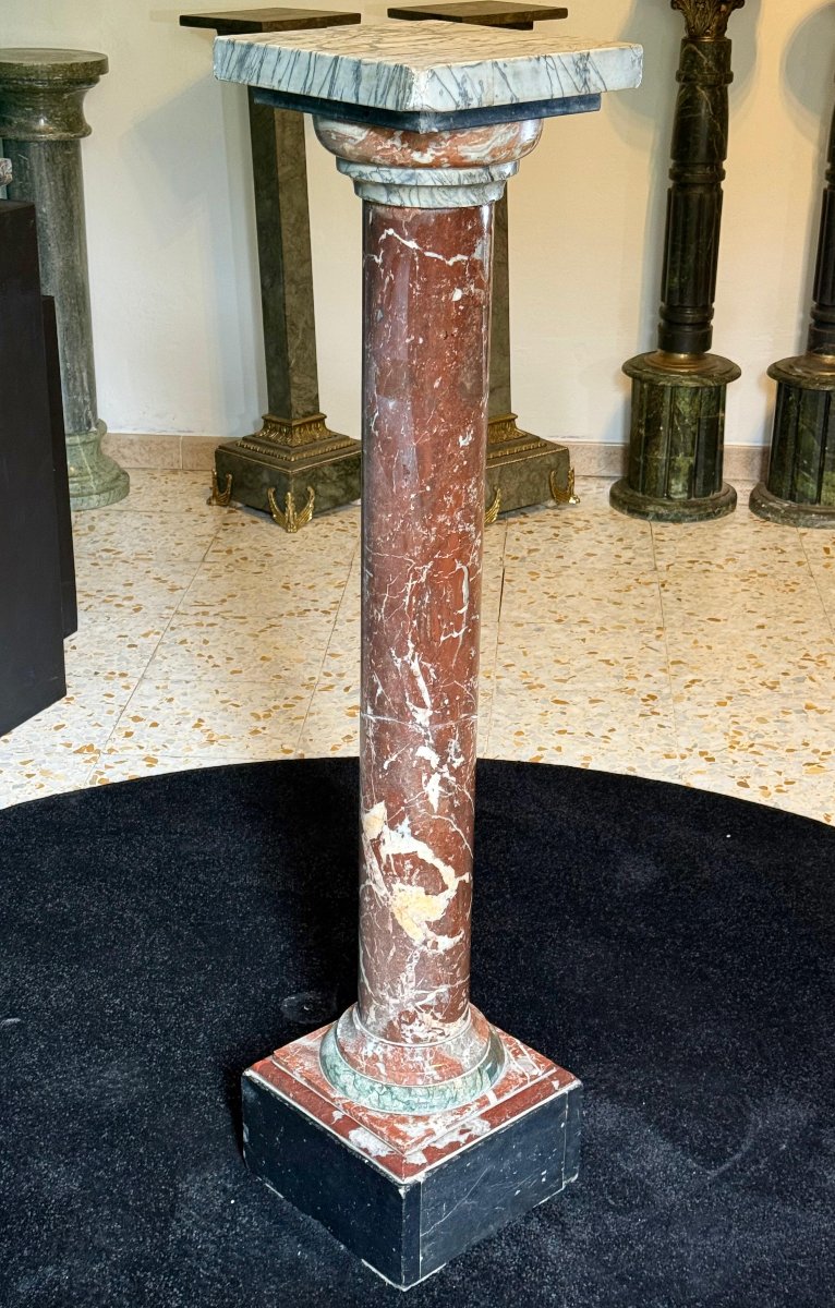 Colonna in Marmo Rosso di Verona -photo-7