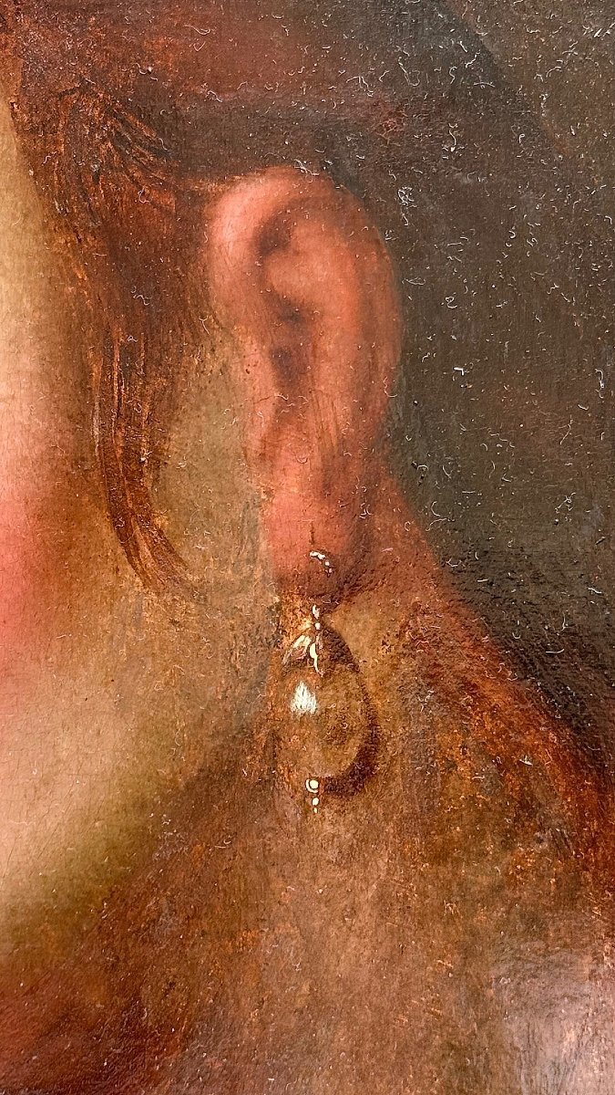 Dipinto raffigurante Maria Maddalena, olio su Tavola, XVI secolo -photo-1