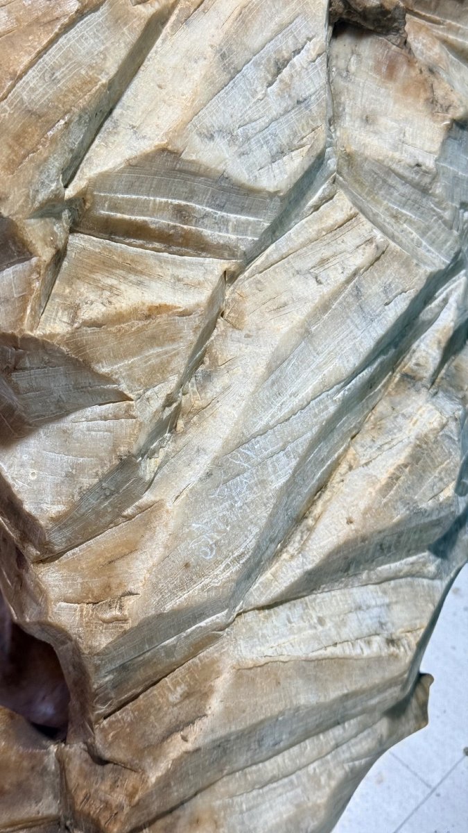 Statua Dea Greca in Marmo Bianco Statuario di Carrara e Marmo Brecciato, Antonio Frilli -photo-6