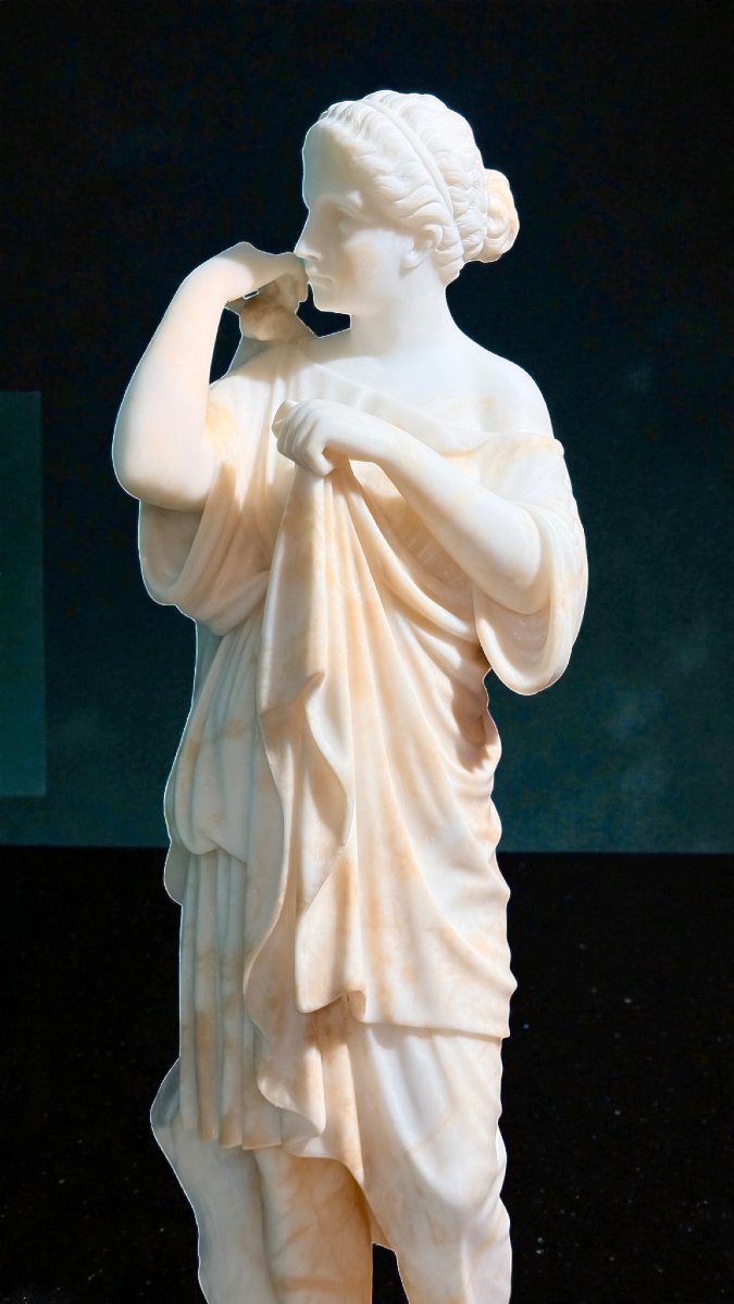 Statua raffigurante Diana di Gabi in Marmo -photo-2