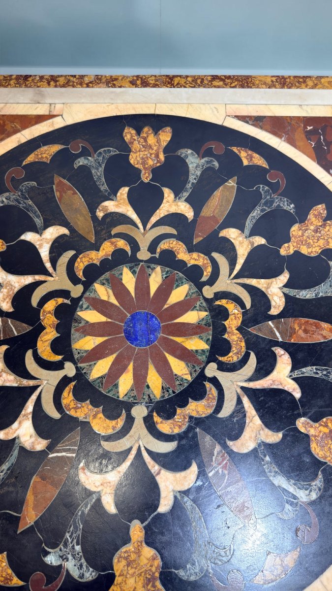 Tavolo con Marmi Intarsiati del 18°/19° secolo -photo-4