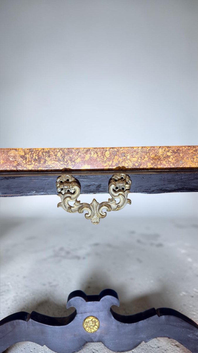 Tavolo con Marmi Intarsiati del 18°/19° secolo -photo-6