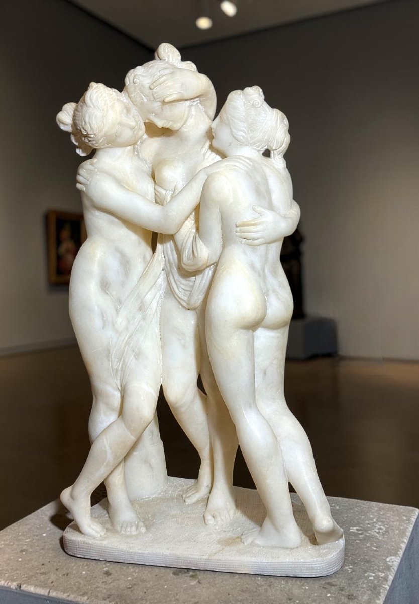 Gruppo scultoreo raffigurante Le Tre Grazie, tratte da Antonio Canova -photo-3