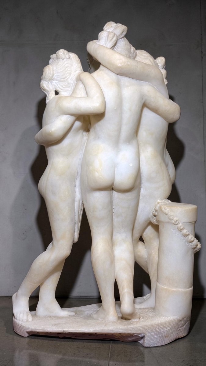 Gruppo scultoreo raffigurante Le Tre Grazie, tratte da Antonio Canova -photo-4