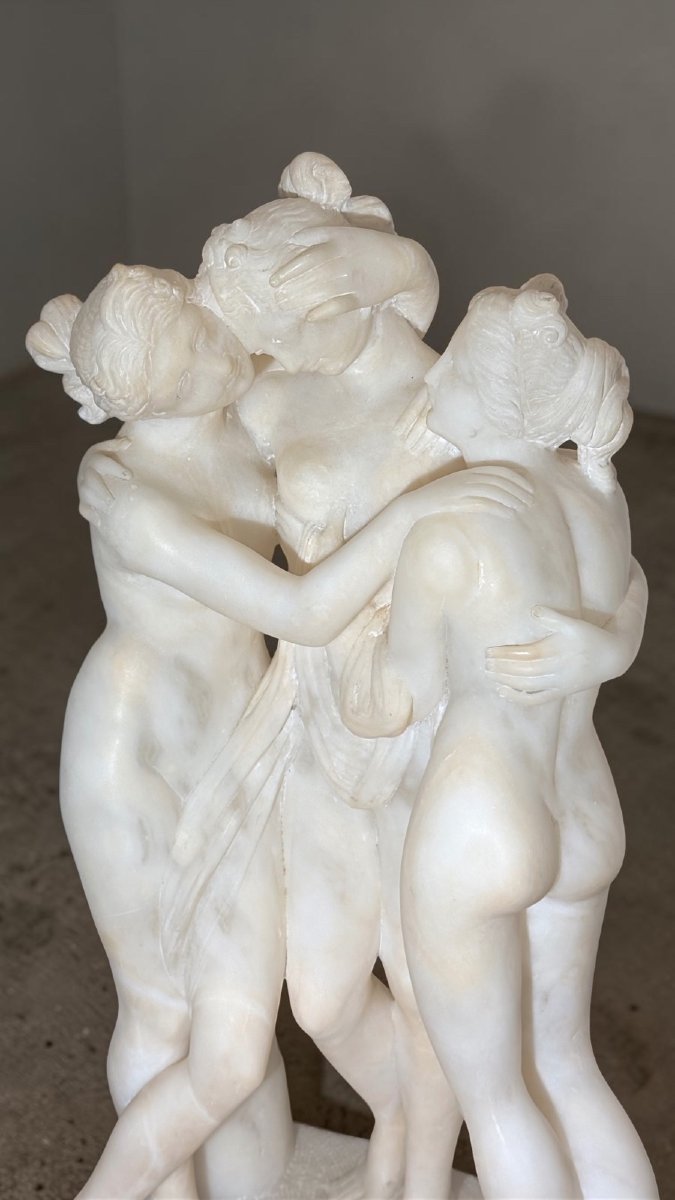 Gruppo scultoreo raffigurante Le Tre Grazie, tratte da Antonio Canova -photo-1