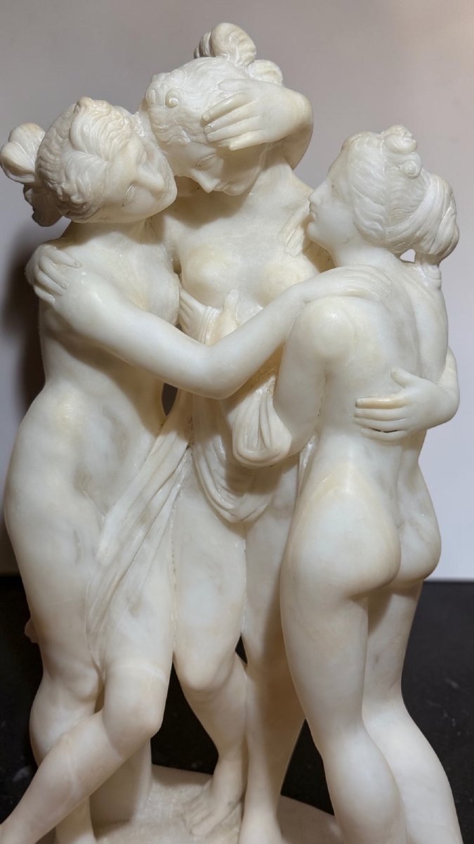Gruppo scultoreo raffigurante Le Tre Grazie, tratte da Antonio Canova -photo-5